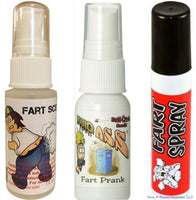 1 spray liquide pour le cul + 1 spray Fart Bomb + 1 parfum Fart Stink - FABRIQUÉ aux États-Unis - COMBO !