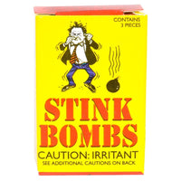 1 Box of 3 Stink Bombs + 1 Fart Spray Can + 1 "I love Porn Magnet" Prank Car Magnet