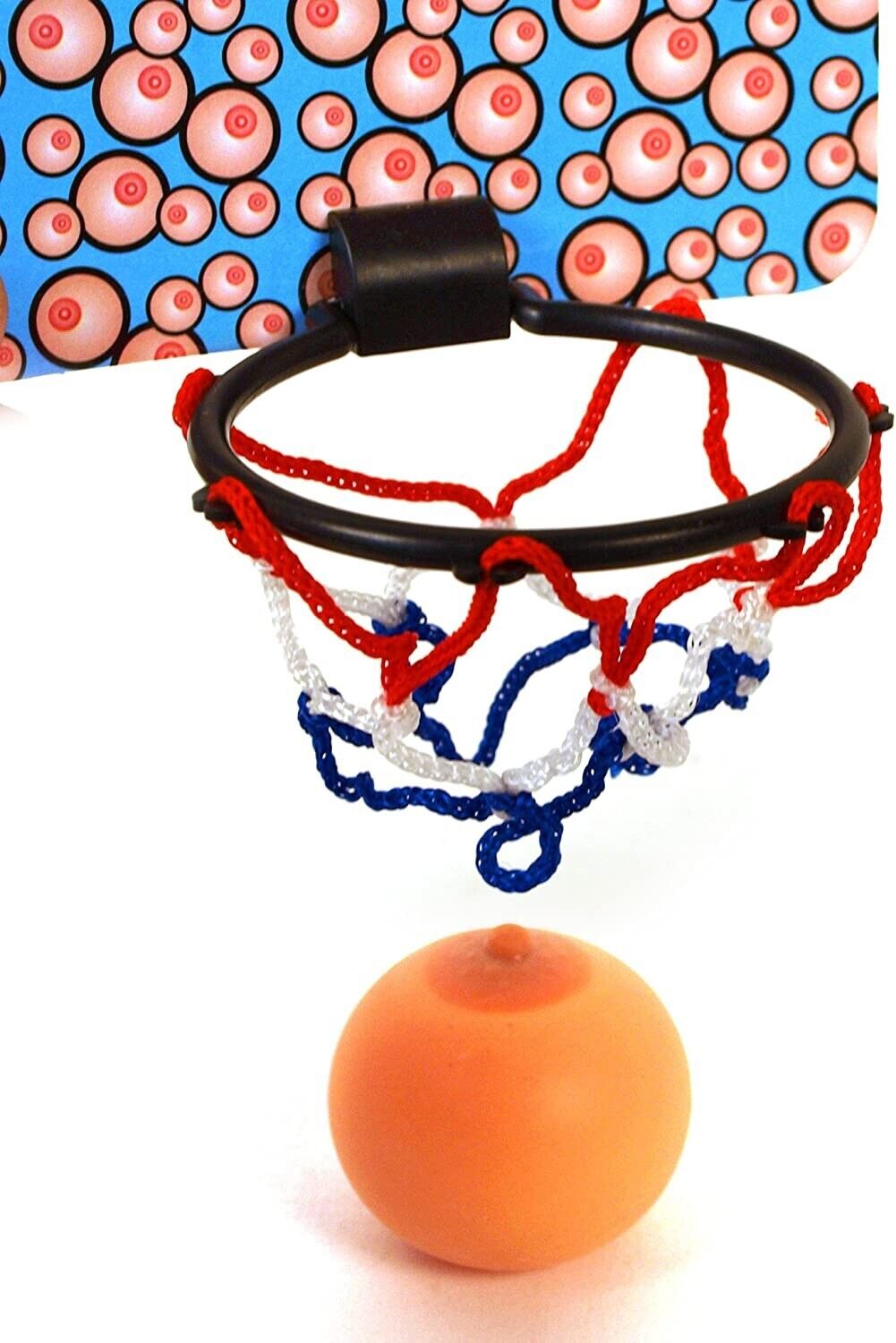 Boobie Basketball Game - Divertido regalo novedoso de broma GaG para hombres - Calcetín navideño