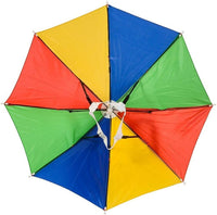 UMBRELLA HAT CAP - Rain Sun Shade Sports Beach Fishing - Kids Adults Hands Free