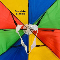 GORRA CON PARAGUAS - Lluvia Parasol Deportes Playa Pesca - Niños Adultos Manos libres