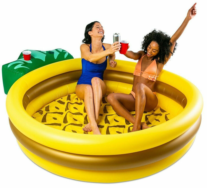 PISCINE GONFLABLE THE PARTY ANANAS - Avec porte-gobelets Enfants Adultes - Big Mouth