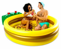 THE PARTY PINEAPPLE INFLATABLE POOL - With Drink Holders Kids Adults - Big Mouth