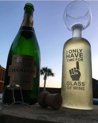 I ONLY HAVE TIME FOR ONE GLASS - Ultimate Wine Bottle - BigMouth Inc.