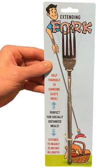 Funny Fork - Extends 22" Inches Kitchen Gadget Novelty Joke Gag Magic Prank Gift