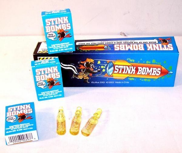 432 total - 144 boxes of glass vial stink bombs - Wholesale!