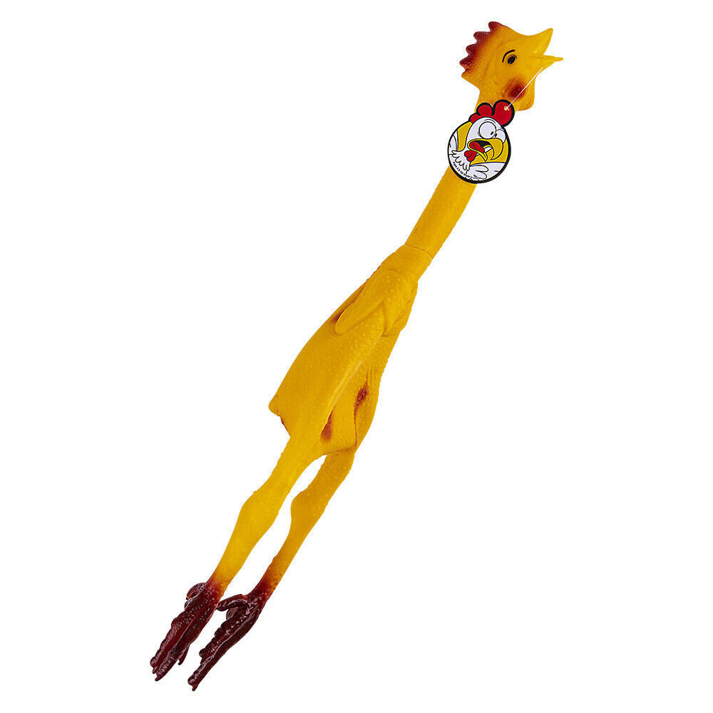 21" Large Rubber Chicken Bird Joke Prank Funny Chick Hen Party Gag Gift Dog Toy