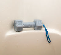 Jabón con mancuernas en una cuerda - Divertido entrenamiento de ducha de broma GaG - BigMouth Inc