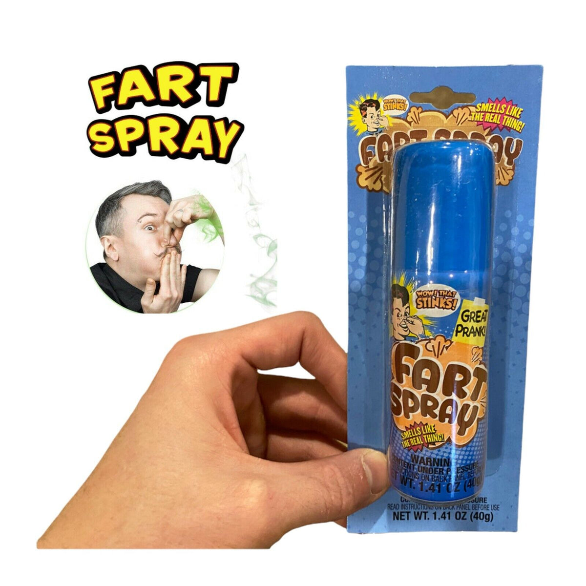 24 grandes bombes aérosol pour pet – Liquid GaG Stinky Poop Vomit Puke Stink Ass Prank