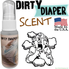 DIRTY DIAPER Ass Stink Scent ~ Liquid Spray Mister Bottle - Fart Gag Prank Joke