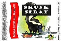 SKUNK STINK SPRAY - Flacon pulvérisateur de taille MÉGA 4 oz - Odeur de blague GaG - Méchante !