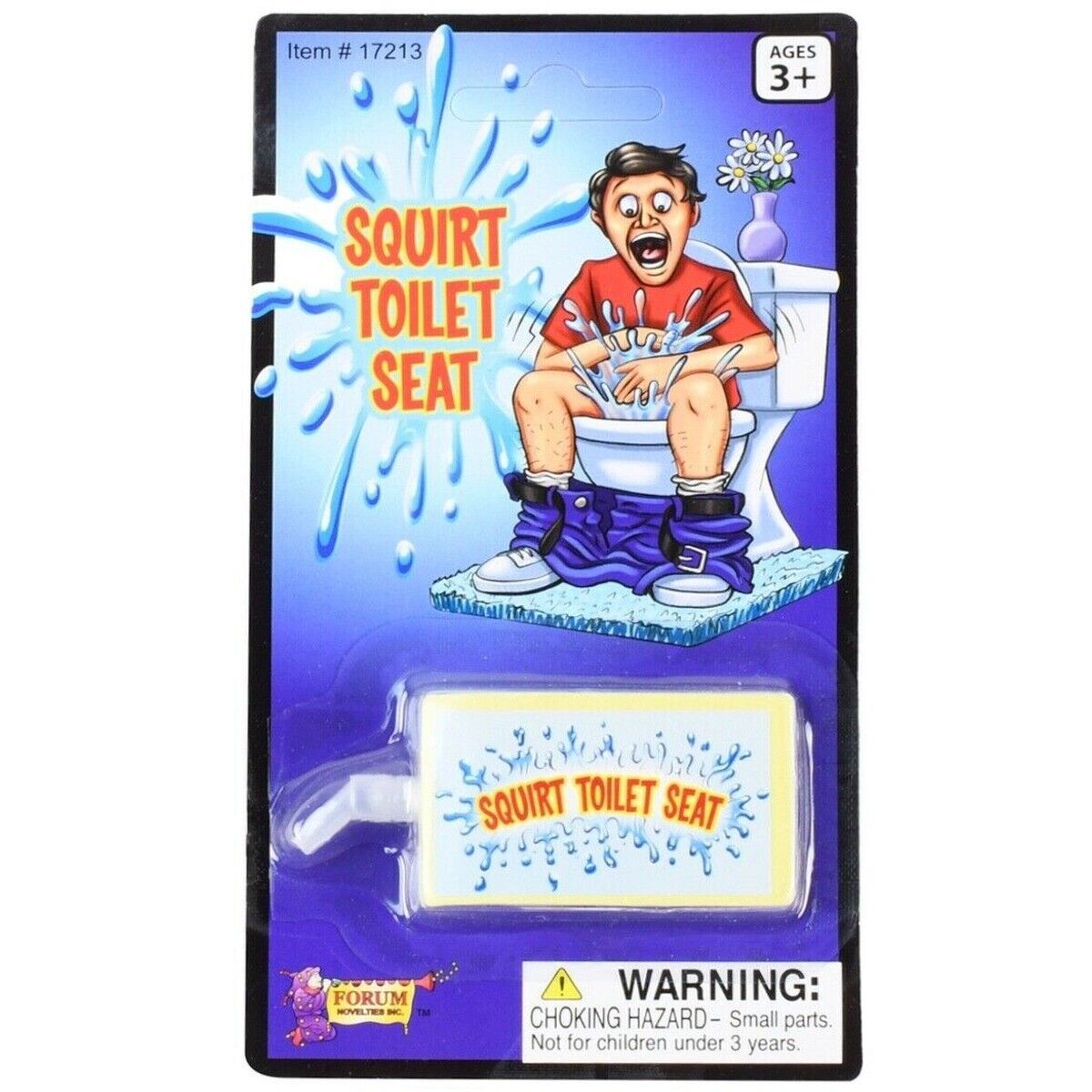 12 Toilet Seat Water Squirt Prank Funny Practical Joke Bathroom Novelty Gag Gift