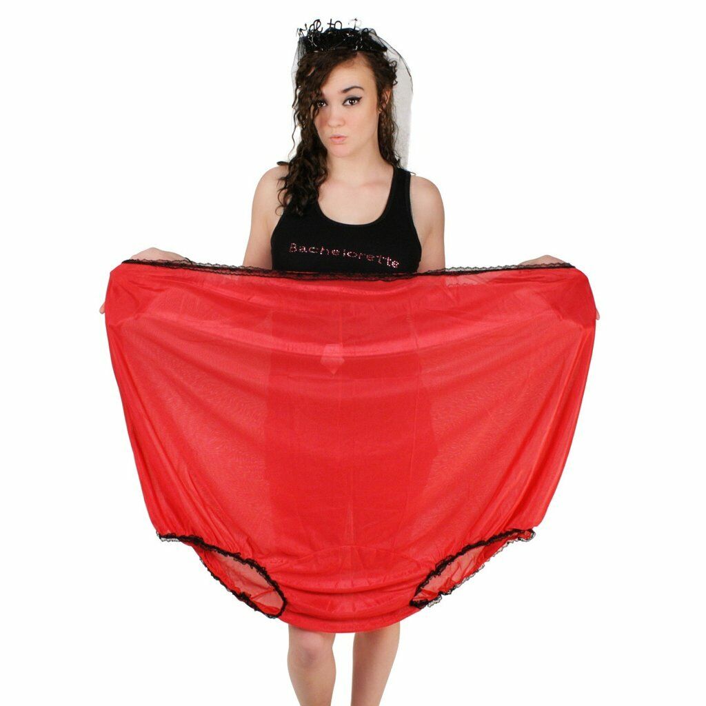 BIG MOMMA UNDIES BRAGAS GIGANTES DE ABUELA ROPA INTERIOR DE ABUELA ~ Regalo de broma GaG