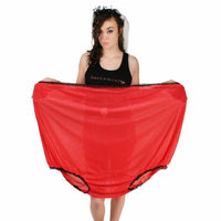 BIG MOMMA UNDIES GIANT GRANNY PANTIES GRANDMA UNDERWEAR ~ GaG Joke Gift