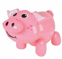 Inflatable Pig Blow Up ~ Cute Piggie Piggy Party Decoration Inflate Favors