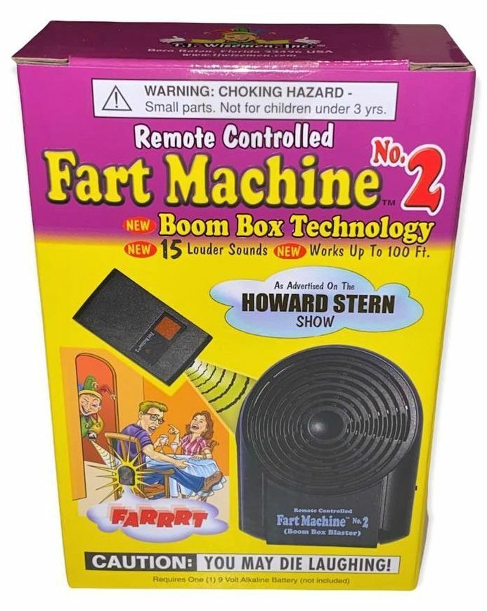 💨 Fart Machine #2 with Remote + 36 Glass Stink Bombs | Combo GaG Prank Set 💨