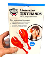 Tiny Lobster Claw Hands - Funny GaG Joke Prank Puppet Magic Toy - BigMouth Inc