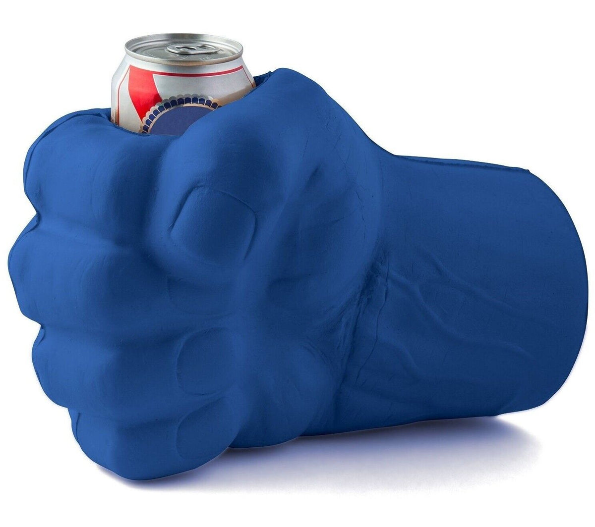 BigMouth Inc - THE BEAST GIANT BLUE FIST - Refroidisseur de mousse de bière pour canette de boisson Kooler