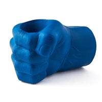 BigMouth Inc - THE BEAST GIANT BLUE FIST - Enfriador de espuma para latas de bebidas Kooler