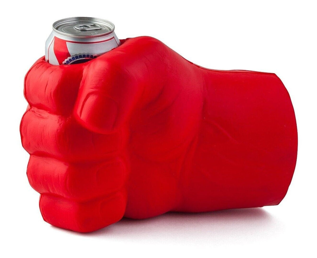 BigMouth Inc - THE BEAST GIANT RED FIST - Enfriador de espuma de cerveza para latas de bebida Kooler