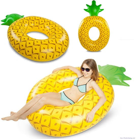 BigMouth Inc - Giant 6" FOOT Pineapple Inflatable Swimming Pool Float Raft Tube