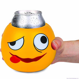 PUNCH DRUNK EMOJI - Enfriador de soporte para latas de bebidas, cerveza, refrescos, BigMouth