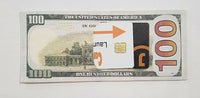 288 Pack - 100 Hundred Dollar Bill Wallets Money Bi-Fold Card Holder
