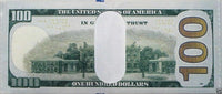 Paquete de 288 - Carteras para billetes de 100 dólares con tarjetero plegable - VENDEDOR DE EE. UU.