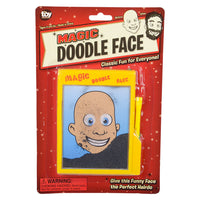 12 Magic Doodle Face - Jeu de puzzle magnétique pour enfant - Jouets classiques (1 dz)