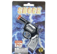 12 Shocking Cap Pistol Guns with Flashlight - Prank Shock Gag Joke Gift