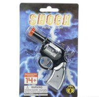 Shocking Pistol Gun with Flashlight - Perfect Prank Gag Gift Joke