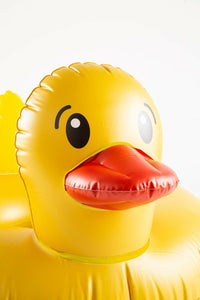 Radeau gonflable géant en caoutchouc Duckie Ducky Duck pour piscine - BigMouth Inc