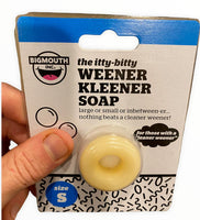 Préservatifs Small Pecker et mini savon nettoyant Willy Weener - Coffret cadeau blague Gag adulte