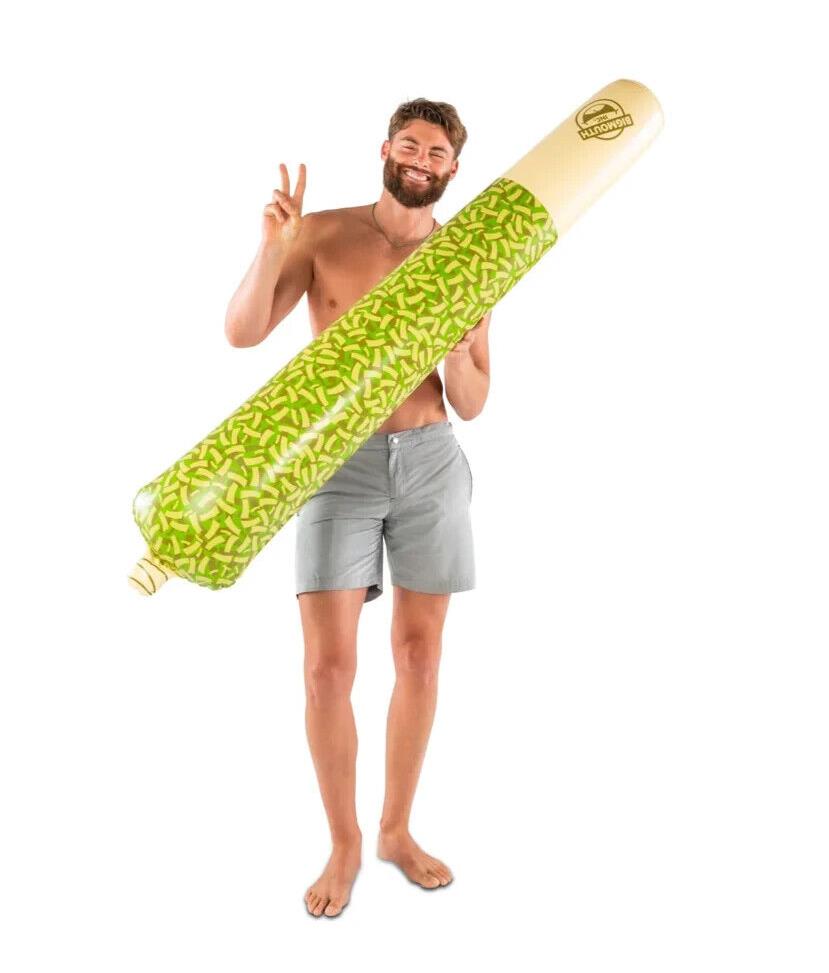 5 FT WEED JAMBA JOINT Inflatable Noodle Swimming Pool Float Toy - BigMouth Inc