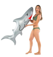 Jouet gonflable de flotteur de piscine de nouilles gonflables de mâchoires de requin de 5 pieds - BigMouth Inc
