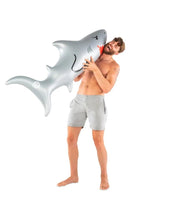 Jouet gonflable de flotteur de piscine de nouilles gonflables de mâchoires de requin de 5 pieds - BigMouth Inc