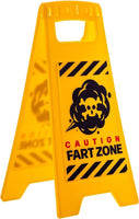 Fart Zone Desk Warning Sign Hilarious Office Gift Accessory  -  Caution Sign GaG