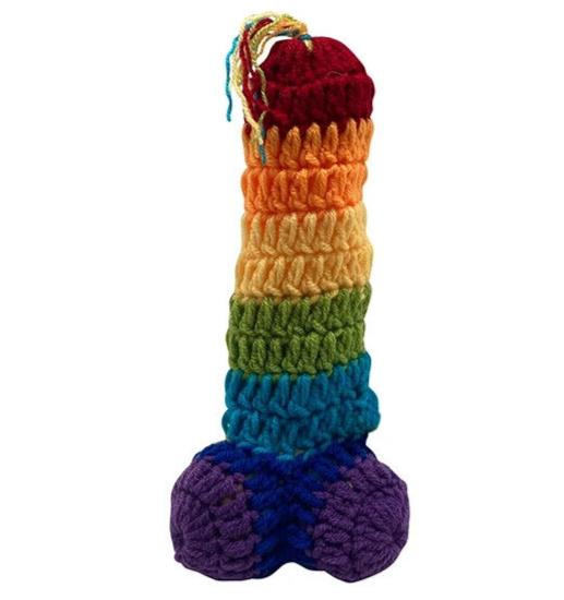 RAINBOW WILLY WARMER "Chauffage pour votre Peter" Weener PRIDE LGBT WEINER SOCK