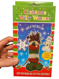 VACACIONES DE NAVIDAD Decoración Willy Warmer Weener Sock - GaG Gift Joke