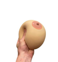 2 POUND GIANT MEGA BOOBIE - Fake Breast Squeeze Boob Ball Hand Stress Relief Toy