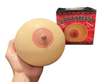 2 POUND GIANT MEGA BOOBIE - Fake Breast Squeeze Boob Ball Hand Stress Relief Toy