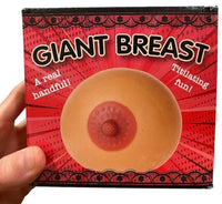 2 POUND GIANT MEGA BOOBIE - Fake Breast Squeeze Boob Ball Hand Stress Relief Toy