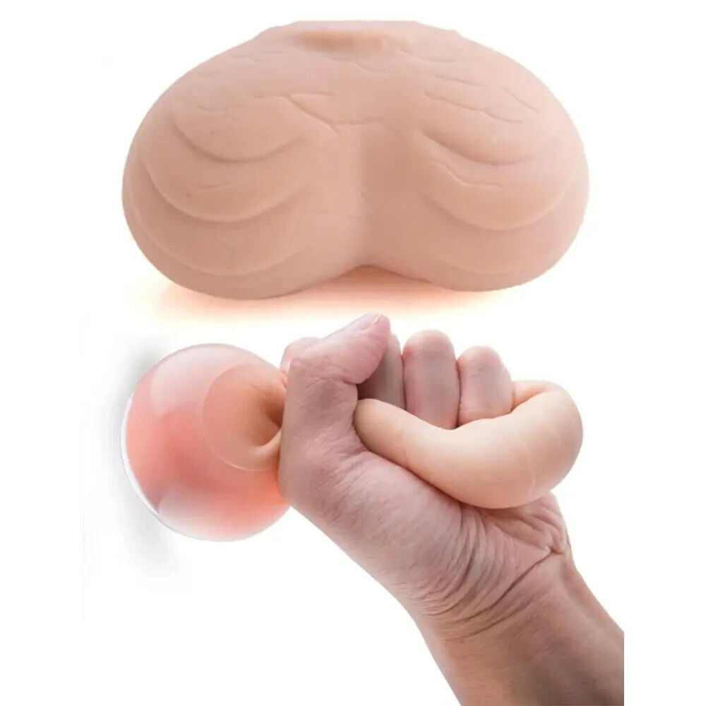 STRESS BALLS - Squeeze Testicles Feels Real! Man Ball Sack Adult Novelty Toy