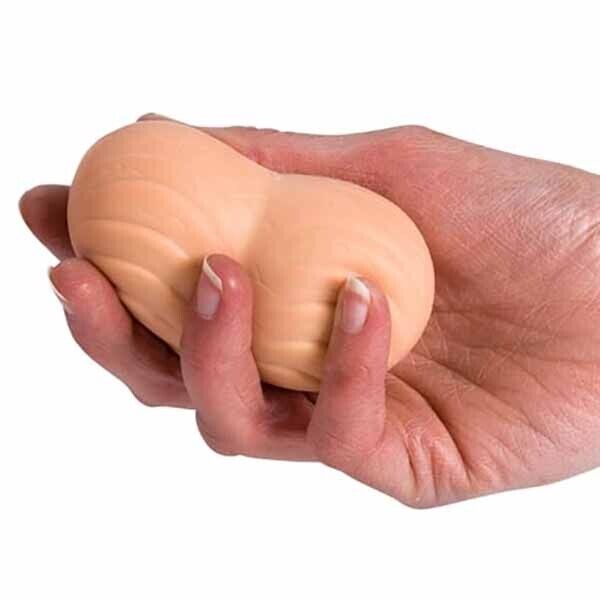 BALLES STRESS - Presser les testicules, c'est réel ! Sac à balles pour homme, jouet fantaisie pour adulte