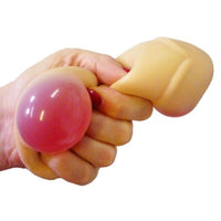 STRESS WILLY -  Squeeze Slap Poke Me!  Pecker Relief Adult Novelty Joke Gift Toy