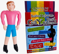 INFLATABLE GAY BEST FRIEND  Blow Up Doll - Pride LGBT Inflate Gift Man in a Box!