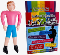 Muñeca hinchable INFLABLE GAY MEJOR AMIGO - Orgullo LGBT Inflar regalo ¡Hombre en una caja!