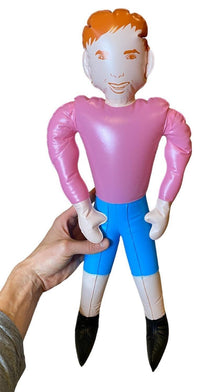 Muñeca hinchable INFLABLE GAY MEJOR AMIGO - Orgullo LGBT Inflar regalo ¡Hombre en una caja!