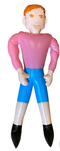 Muñeca hinchable INFLABLE GAY MEJOR AMIGO - Orgullo LGBT Inflar regalo ¡Hombre en una caja!