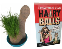 HAIRY BALLS - Grow Your Willy Pecker Chia Pet Plant - Adult Gag Prank Joke